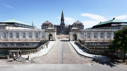 Det nuværende Christiansborg