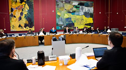 Europaudvalgets værelse
